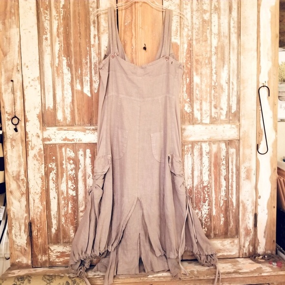 Vintage linen two piece outfit Linoby Arthario